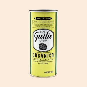 Café Blend Orgánico Arábica Natural Lata 250 gr grano