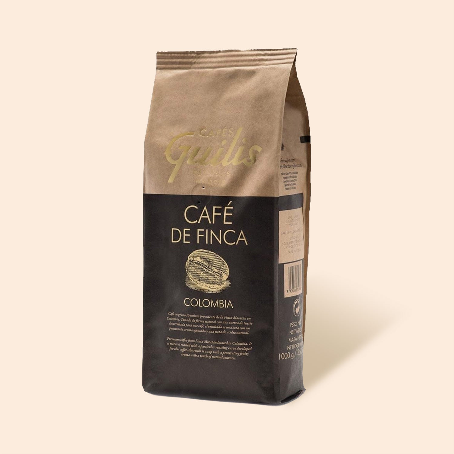 Cafe de Finca Colombia 100% Natural 1Kg grano