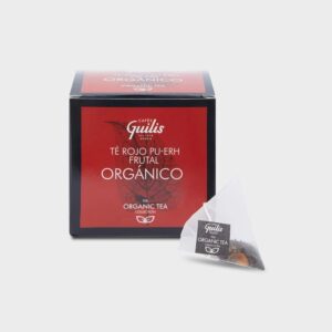 Té Rojo Pu Erh Orgánico Frutal 15 uds